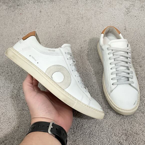 Oliver Cabell Shoes - Oliver Cabell Low 1 Marsala EU Size 37 Women’s Size 7 Minimalist Sneakers Italy